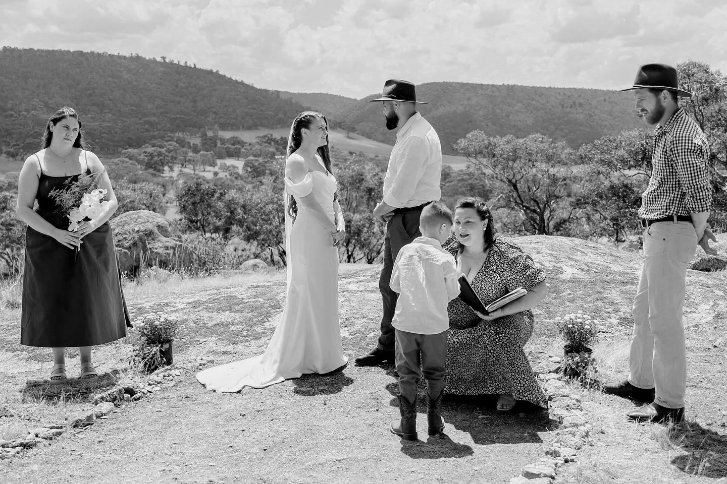 Chrissie and Mitch Wedding